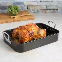 Wholesale 🔥 Ecolution Kitchen Extras Aluminum Roasting Pan 😉