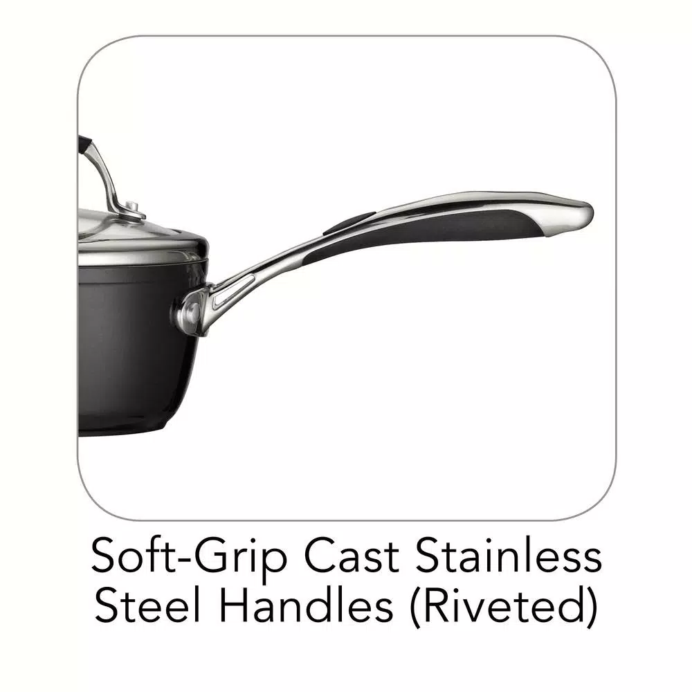 Brand new π Tramontina Gourmet Ceramica Deluxe 1.5 Qt. Aluminum Ceramic Nonstick Sauce Pan In Metallic Black With Glass Lid β 5 Brand new π Tramontina Gourmet Ceramica Deluxe 1.5 Qt. Aluminum Ceramic Nonstick Sauce Pan In Metallic Black With Glass Lid β - Image 5