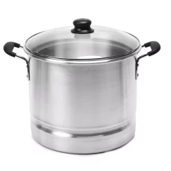 Brand new ๐ IMUSA Mexicana 20 Qt. Aluminum Stovetop Steamer With Glass Lid โค๏ธ