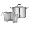 Budget 💯 Tramontina Gourmet Prima 16 Qt. Stainless Steel Stock Pot With Lid And Pasta Inserts 🤩