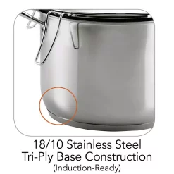 Budget 💯 Tramontina Gourmet Prima 16 Qt. Stainless Steel Stock Pot With Lid And Pasta Inserts 🤩 -Cheap Cookware Shop unnamed file 3473