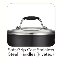 Outlet 🔔 Tramontina Gourmet Ceramica Deluxe 3 Qt. Aluminum Ceramic Nonstick Sauce Pan In Metallic Black With Glass Lid ⭐ -Cheap Cookware Shop unnamed file 3480