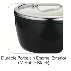 Outlet 🔔 Tramontina Gourmet Ceramica Deluxe 3 Qt. Aluminum Ceramic Nonstick Sauce Pan In Metallic Black With Glass Lid ⭐ -Cheap Cookware Shop unnamed file 3481