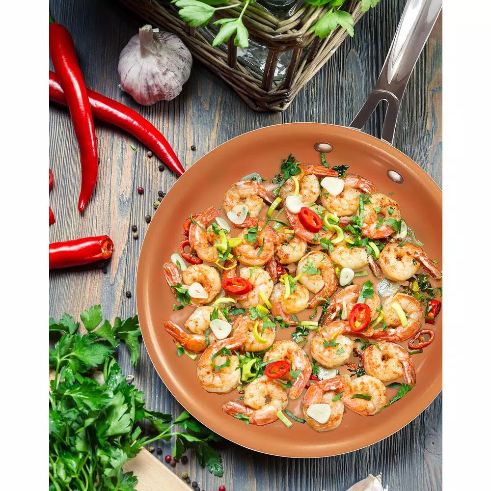 Flash Sale β€οΈ Gotham Steel 3 Piece Non-Stick Ti-Ceramic Round Fry Pan Set 𧨠4 Flash Sale β€οΈ Gotham Steel 3 Piece Non-Stick Ti-Ceramic Round Fry Pan Set 𧨠- Image 4