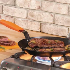 New 😀 Lodge 12 In. Carbon Steel Skillet In Black With Comfort Grip Handle 😀 -Cheap Cookware Shop unnamed file 3513