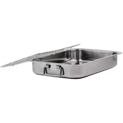 Deals ๐ Ovente 13 In. X 9.3 In. Dishwasher-Safe Stainless Steel Roasting Pan With Wire Rack And Handles ๐ 11 Deals ๐ Ovente 13 In. X 9.3 In. Dishwasher-Safe Stainless Steel Roasting Pan With Wire Rack And Handles ๐ -Cheap Cookware Shop unnamed file 3529