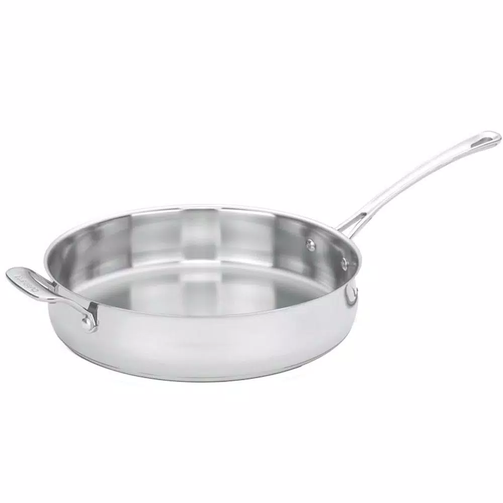 Hot Sale π₯° Cuisinart Contour 5 Qt. Stainless Steel Saute Pan With Glass Lid β 2 Hot Sale π₯° Cuisinart Contour 5 Qt. Stainless Steel Saute Pan With Glass Lid β - Image 2
