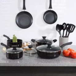 Budget 😀 Classic Cuisine Allumi-Shield 15-Piece Aluminum Nonstick Cookware Set In Black 🌟 -Cheap Cookware Shop unnamed file 3563