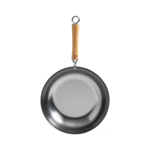 Hot Sale 😍 Honey-Can-Do Joyce Chen 12 In. Silver Carbon Steel Stir-Fry Pan With Birchwood Handle ✔️ -Cheap Cookware Shop unnamed file 3577