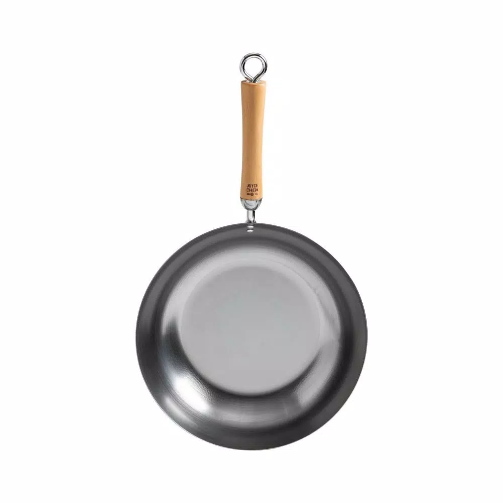 Hot Sale ๐ Honey-Can-Do Joyce Chen 12 In. Silver Carbon Steel Stir-Fry Pan With Birchwood Handle โ๏ธ 1 Hot Sale ๐ Honey-Can-Do Joyce Chen 12 In. Silver Carbon Steel Stir-Fry Pan With Birchwood Handle โ๏ธ