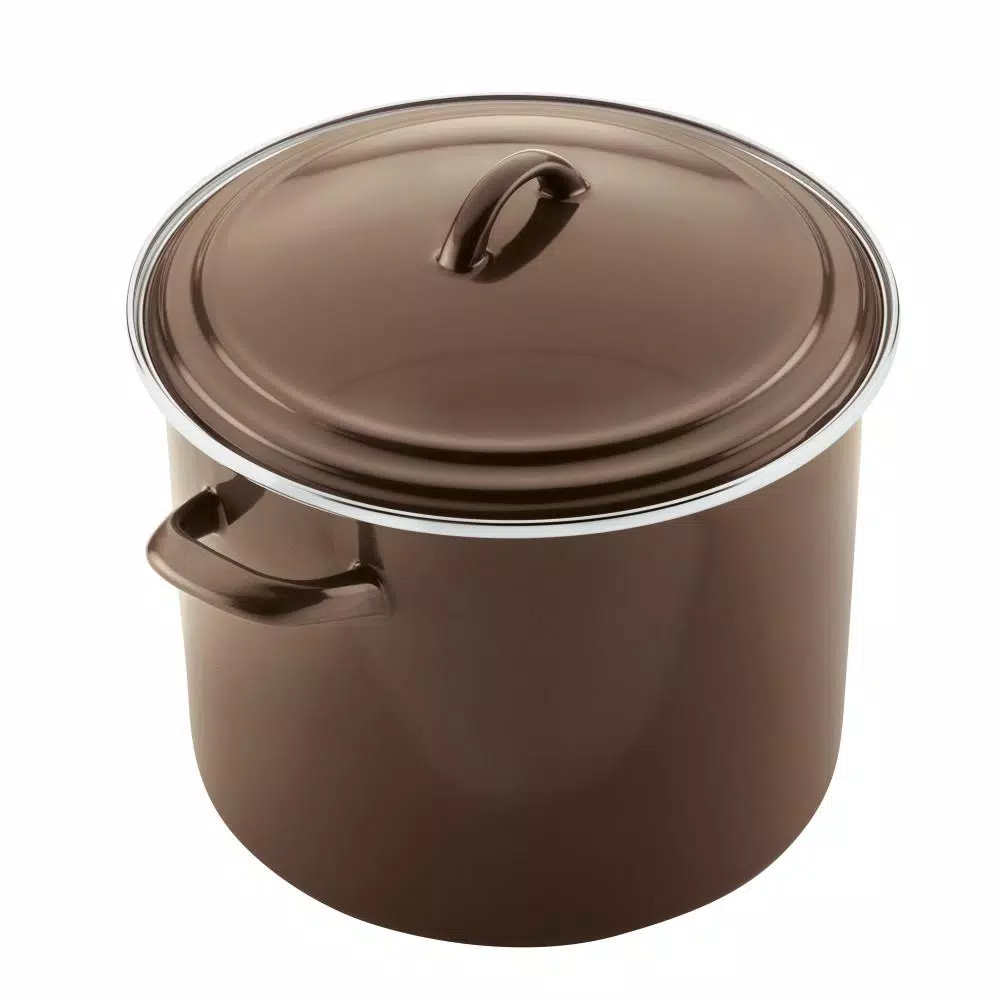 Flash Sale β€οΈ Ayesha Curry Home Collection 12 Qt. Steel Nonstick Stock Pot In Brown Sugar With Lid π 4 Flash Sale β€οΈ Ayesha Curry Home Collection 12 Qt. Steel Nonstick Stock Pot In Brown Sugar With Lid π - Image 4