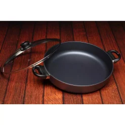 Best deal ⭐ Swiss Diamond Classic Series 4.8 Qt. Cast Aluminum Nonstick Saute Pan In Gray With Glass Lid 🛒 -Cheap Cookware Shop unnamed file 361
