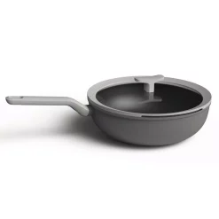 Top 10 🎉 BergHOFF Leo 11 In. Aluminum Nonstick Wok In Grey With Glass Lid ✨