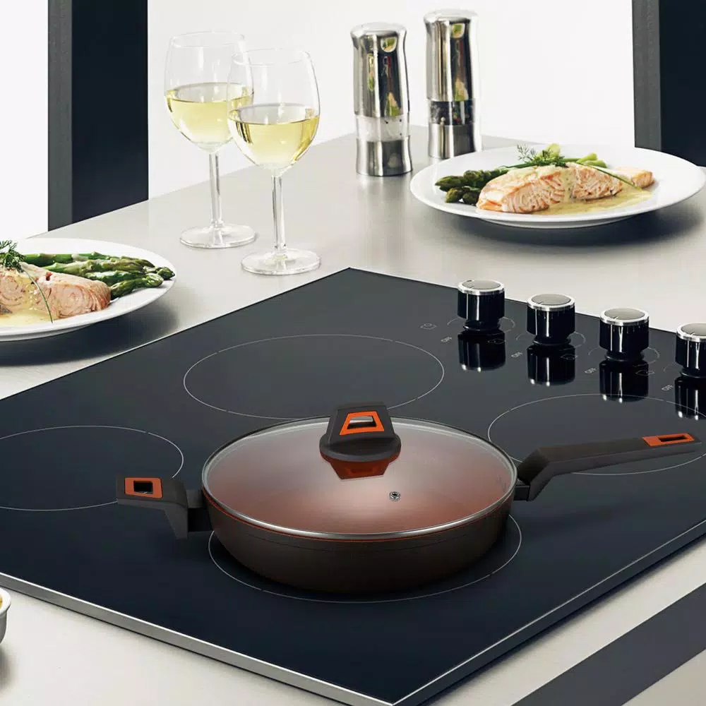 Flash Sale โจ AMERCOOK 12 In. Rough Non Stick ๐งฅ Coated Round Wok Pan Volcano Stone โ 3 Flash Sale โจ AMERCOOK 12 In. Rough Non Stick ๐งฅ Coated Round Wok Pan Volcano Stone โ - Image 3