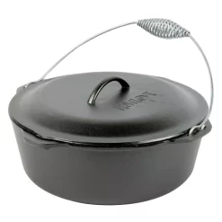 Best Sale ✔️ Lodge 7 Qt. Cast Iron Dutch Oven With Lid And Spiral Bail Handle ✔️
