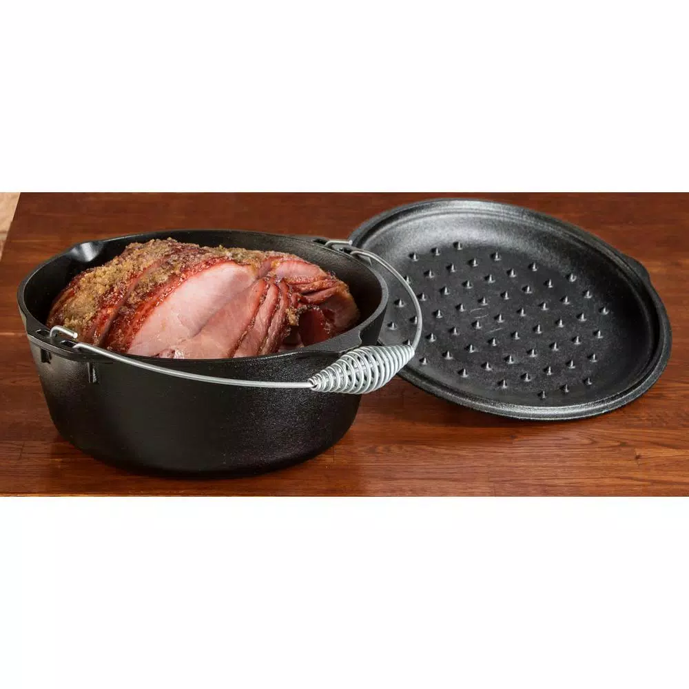 Best Sale ✔️ Lodge 7 Qt. Cast Iron Dutch Oven With Lid And Spiral Bail Handle ✔️ 3 Best Sale ✔️ Lodge 7 Qt. Cast Iron Dutch Oven With Lid And Spiral Bail Handle ✔️ - Image 3