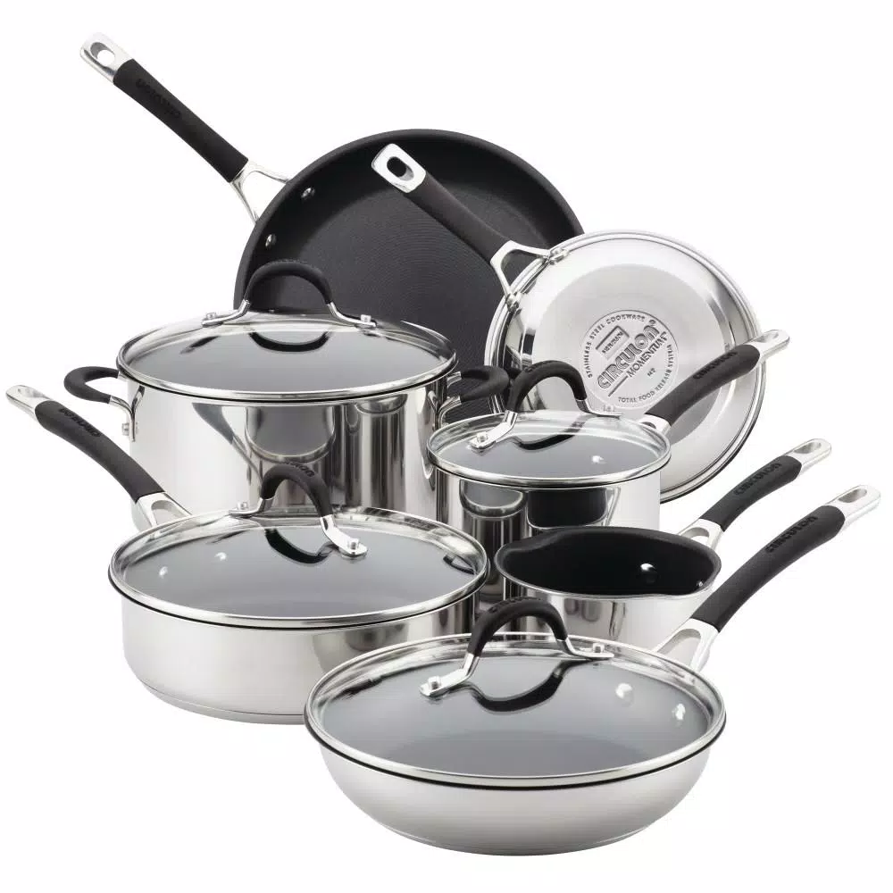 Best deal 😉 Circulon Momentum 11-Piece Stainless Steel Nonstick Cookware Set ✨ 1 Best deal 😉 Circulon Momentum 11-Piece Stainless Steel Nonstick Cookware Set ✨