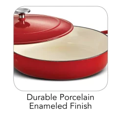 Wholesale 💯 Tramontina Gourmet 4 Qt. Cast Iron Braising Pan ✨ -Cheap Cookware Shop unnamed file 3661