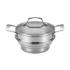 Best Pirce 😍 Circulon 2 Qt. Stainless Steel Stovetop Steamers With Glass Lid 🎁