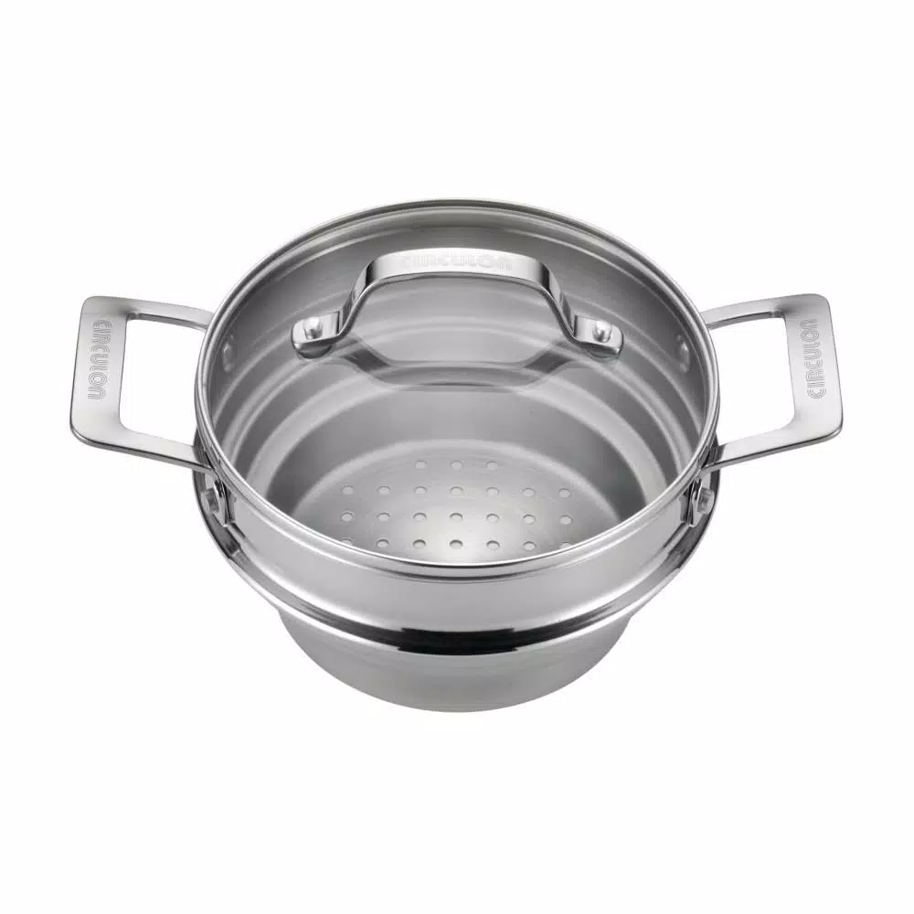 Best Pirce π Circulon 2 Qt. Stainless Steel Stovetop Steamers With Glass Lid π 2 Best Pirce π Circulon 2 Qt. Stainless Steel Stovetop Steamers With Glass Lid π - Image 2