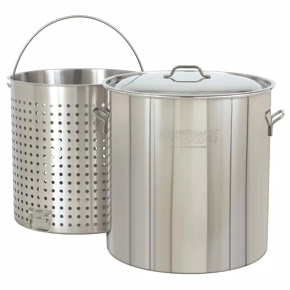 Deals ๐ Bayou Classic 162 Qt. Stainless Steel Stock Pot With Lid ๐ 1 Deals ๐ Bayou Classic 162 Qt. Stainless Steel Stock Pot With Lid ๐