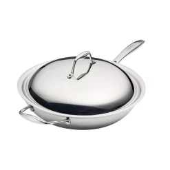Cheap Cookware Shop 18 Buy ๐งจ Tramontina Tri-Ply Clad 12 In Stainless Steel Wok ๐