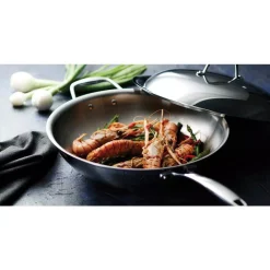 Buy 🧨 Tramontina Tri-Ply Clad 12 In Stainless Steel Wok 🔔 -Cheap Cookware Shop unnamed file 3785