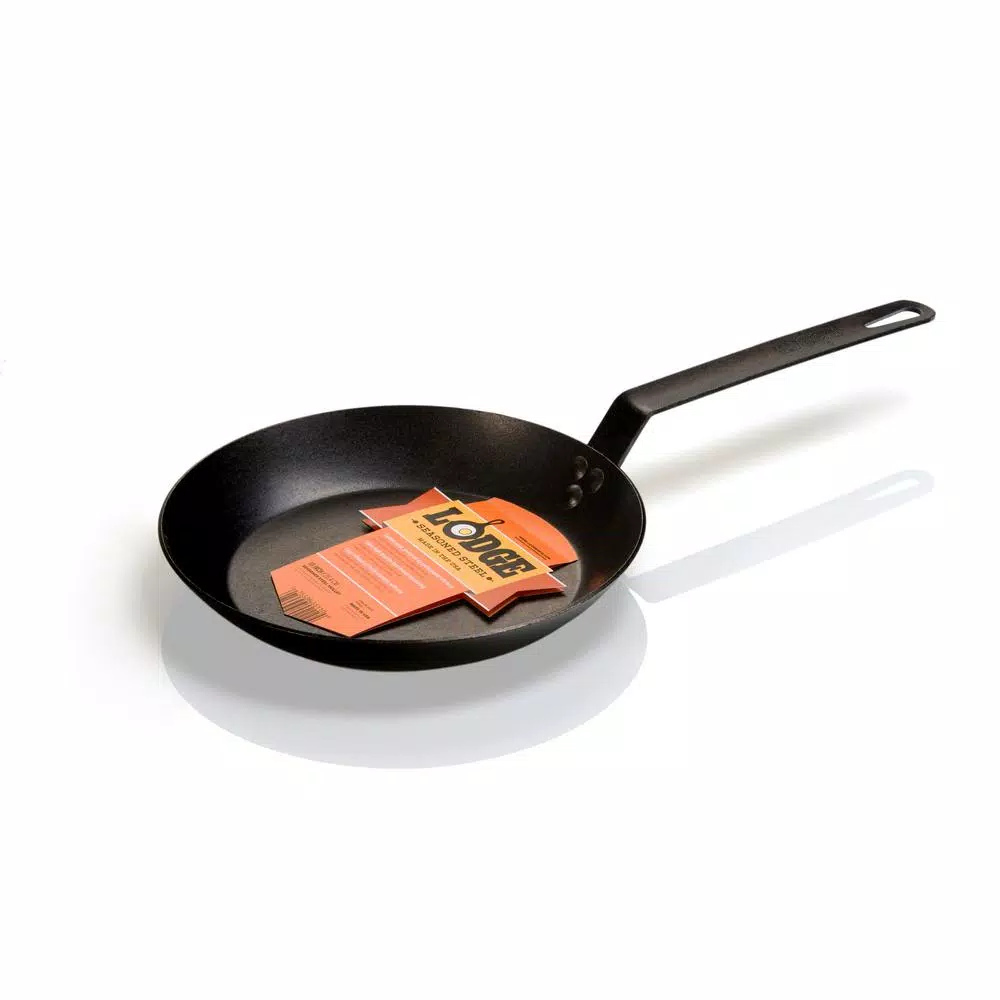Wholesale 😉 Lodge 10 In. Carbon Steel Skillet In Black ✨ 9 Wholesale 😉 Lodge 10 In. Carbon Steel Skillet In Black ✨ - Image 9
