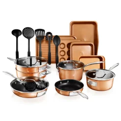 Top 10 💯 Gotham Steel StackMaster 21- Piece Aluminum Cast Textured Ceramic Nonstick Cookware Set 😉