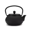 Best Sale 🧨 Mind Reader 3.75-Cup Black Japanese Style Cast Iron Tetsubin Tea Pot With Infuser 🎉
