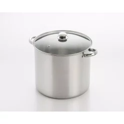 Hot Sale ๐ ExcelSteel 12 Qt. Stainless Steel Stock Pot With Glass Lid ๐งจ
