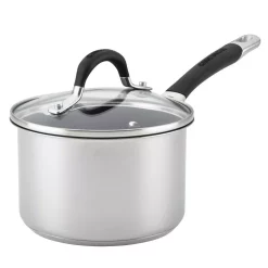 Discount โ๏ธ Circulon Momentum 2 Qt. Stainless Steel Nonstick Sauce Pan With Glass Lid โ๏ธ