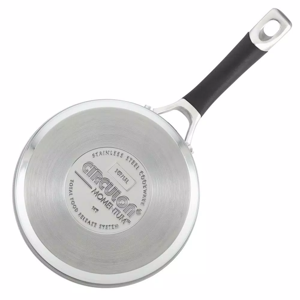 Discount ✔️ Circulon Momentum 2 Qt. Stainless Steel Nonstick Sauce Pan With Glass Lid ✔️ 3 Discount ✔️ Circulon Momentum 2 Qt. Stainless Steel Nonstick Sauce Pan With Glass Lid ✔️ - Image 3