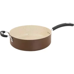 Best Pirce 😍 Ozeri Stone Earth 5.3 Qt. Aluminum Ceramic Nonstick Sauce Pan In Coconut Brown With Glass Lid ⭐ -Cheap Cookware Shop unnamed file 3895