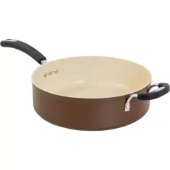 Best Pirce 😍 Ozeri Stone Earth 5.3 Qt. Aluminum Ceramic Nonstick Sauce Pan In Coconut Brown With Glass Lid ⭐ -Cheap Cookware Shop unnamed file 3896
