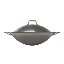 Best Sale 💯 SPT 16.5 In. Stainless Steel Wok With Lid (Induction Ready) 🔥