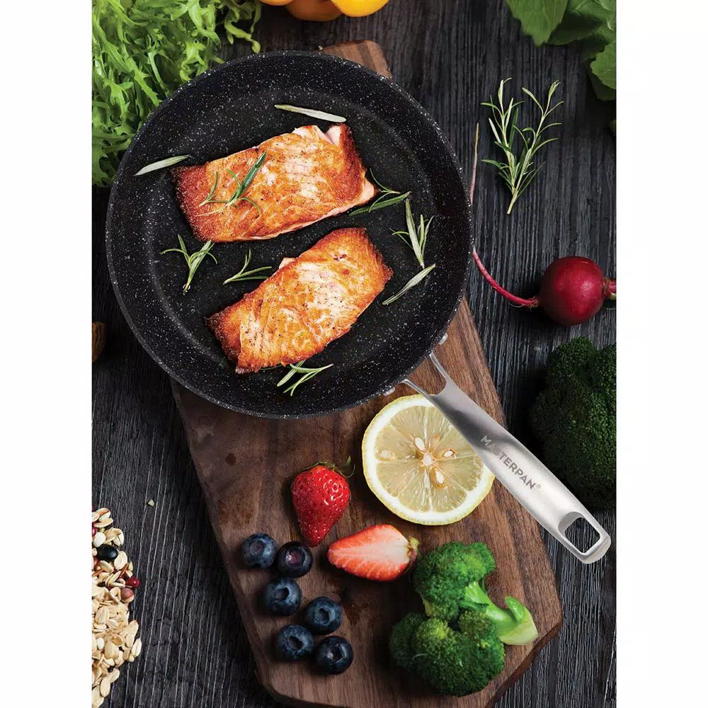 Hot Sale ๐ MasterPan Granite Ultra 9.5 In. Cast Aluminum Nonstick Frying Pan In Black ๐ 5 Hot Sale ๐ MasterPan Granite Ultra 9.5 In. Cast Aluminum Nonstick Frying Pan In Black ๐ - Image 5