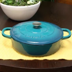 Hot Sale ❤️ Crock-Pot Artisan 5 Qt. Enameled Cast Iron Braiser Pan With Self Basting Lid 💯 -Cheap Cookware Shop unnamed file 3944