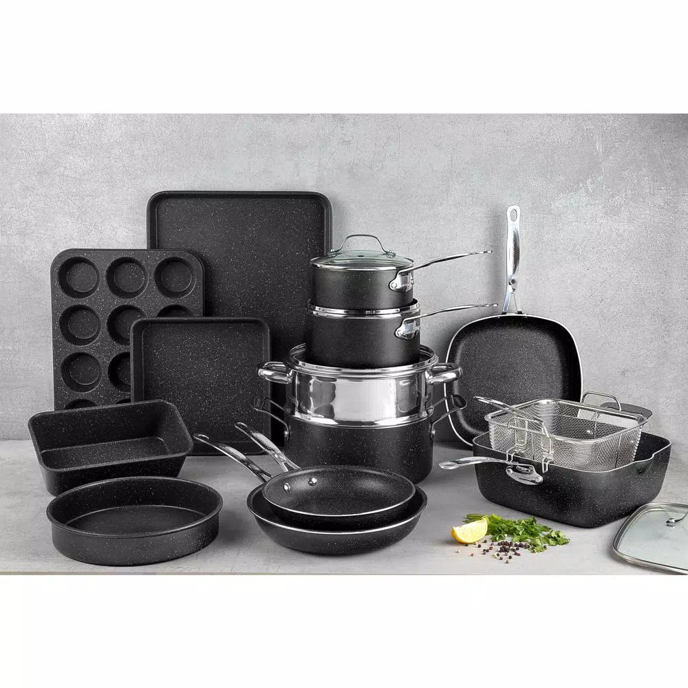 Coupon β¨ GRANITESTONE 20-Piece Aluminum Ultra-Durable Non-Stick Diamond Infused Cookware And Bakeware Set π 2 Coupon β¨ GRANITESTONE 20-Piece Aluminum Ultra-Durable Non-Stick Diamond Infused Cookware And Bakeware Set π - Image 2