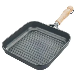 Best Sale 😀 Berndes Tradition 10 In. Cast Aluminum Nonstick Grill Pan In Gray 🥰
