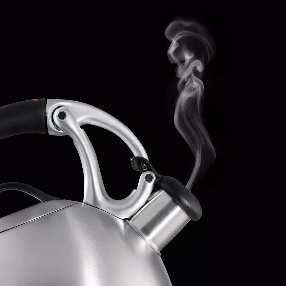 New ⭐ OXO Good Grips 8-Cup Brushed Stainless Steel Tea Kettle ✨ 2 New ⭐ OXO Good Grips 8-Cup Brushed Stainless Steel Tea Kettle ✨ - Image 2