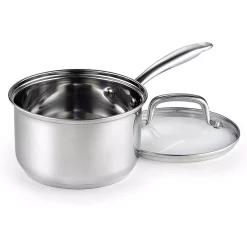 New 😉 Cook N Home 3 Qt. Stainless Steel Sauce Pan With Glass Lid 🔔 -Cheap Cookware Shop unnamed file 4041