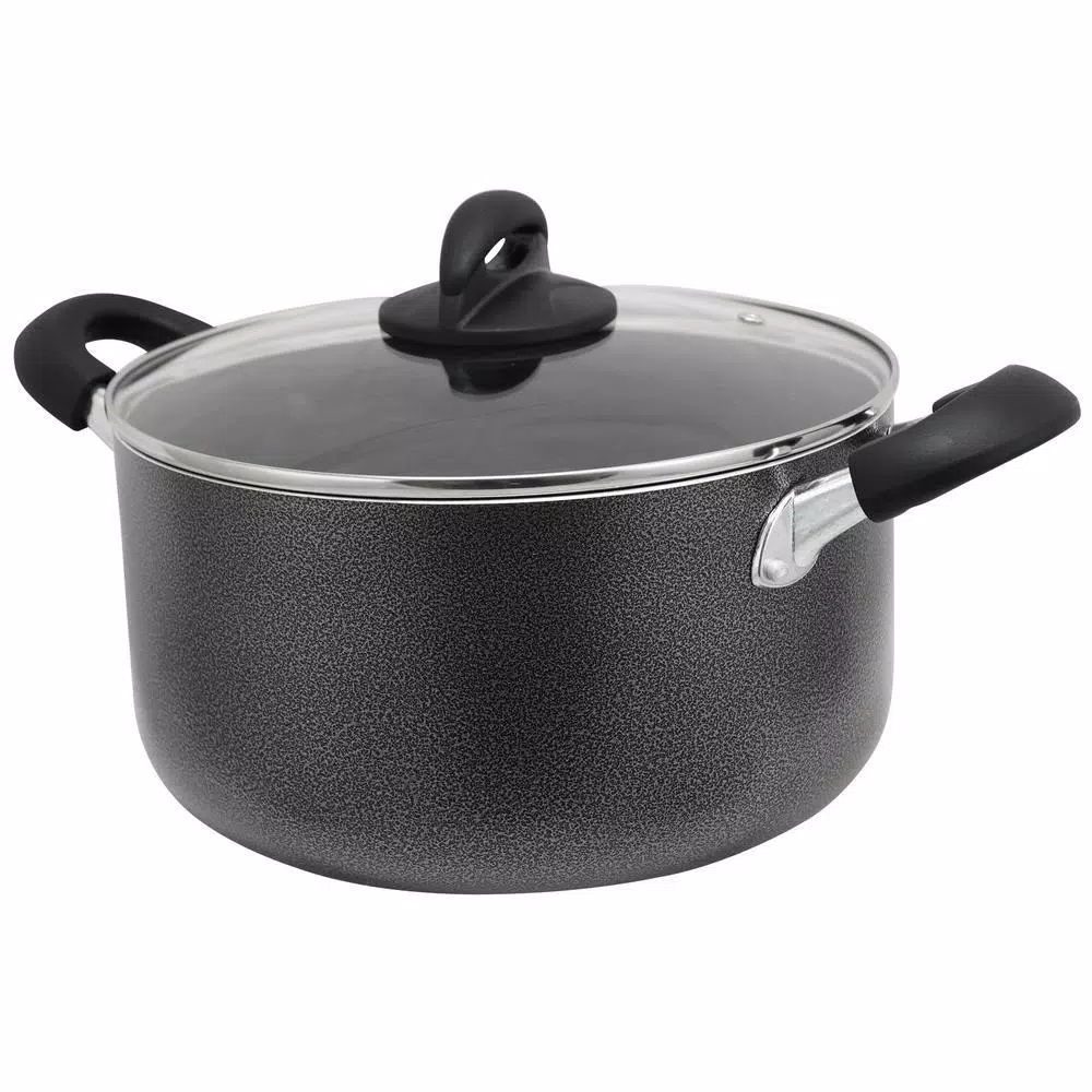 Buy π€© Oster Clairborne 6 Qt. Round Aluminum Nonstick Dutch Oven In Charcoal Gray With Glass Lid π 1 Buy π€© Oster Clairborne 6 Qt. Round Aluminum Nonstick Dutch Oven In Charcoal Gray With Glass Lid π