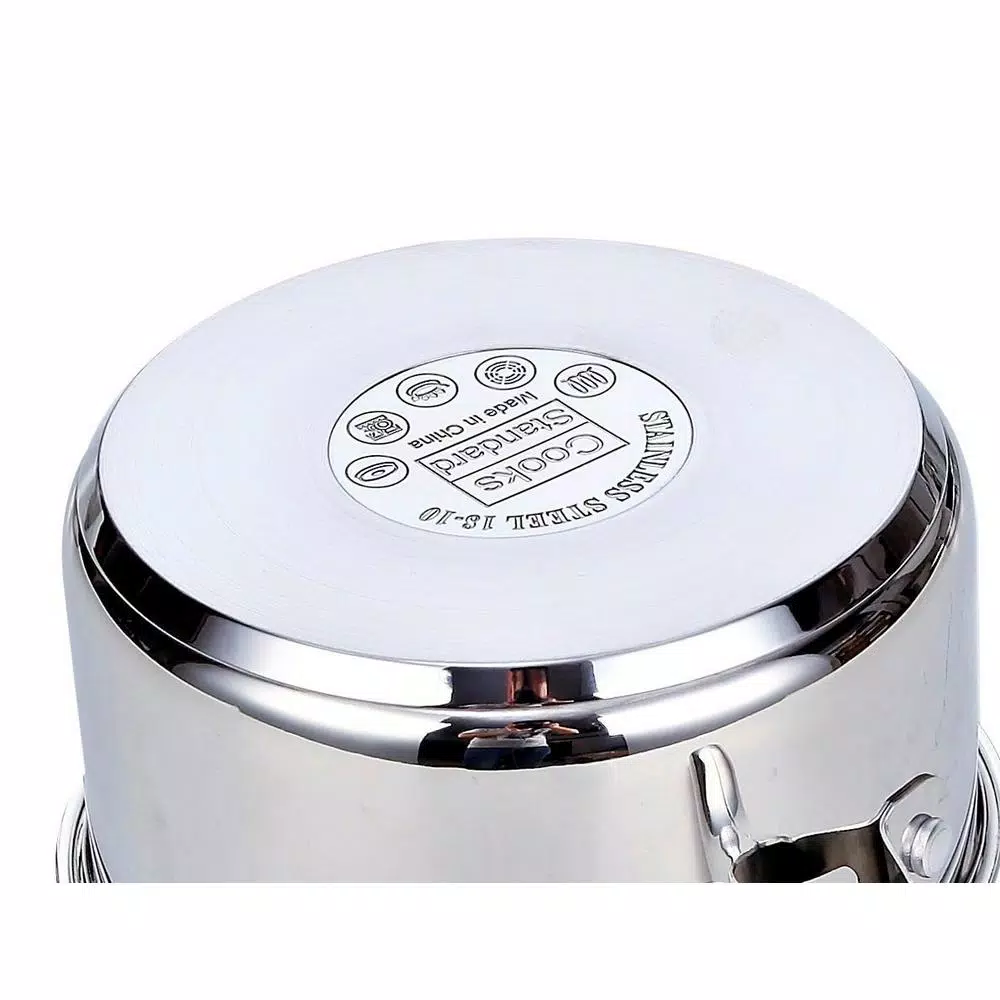 Cheapest ๐ Cooks Standard Classic 6 Qt. Stainless Steel Stock Pot With Glass Lid ๐ 3 Cheapest ๐ Cooks Standard Classic 6 Qt. Stainless Steel Stock Pot With Glass Lid ๐ - Image 3