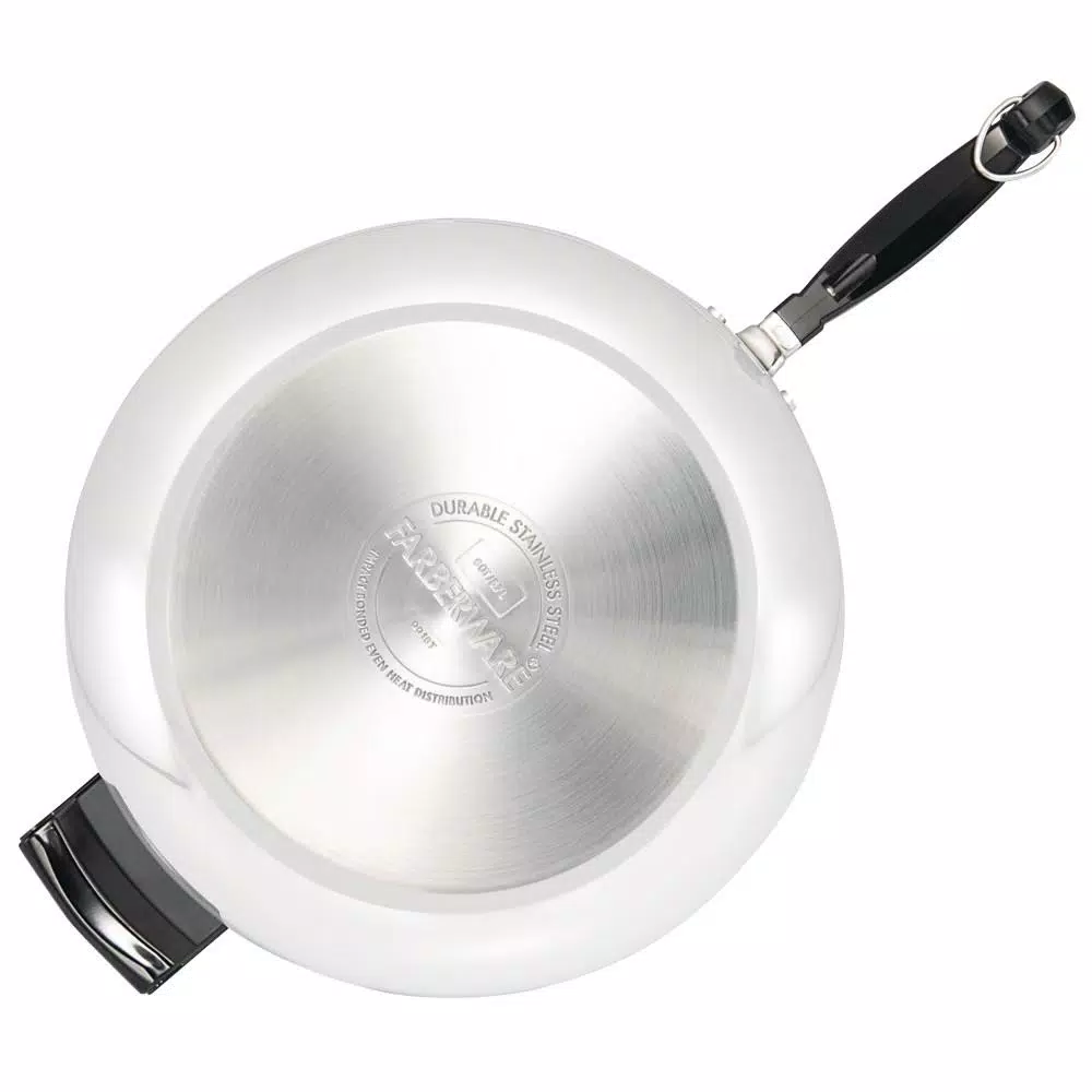 Flash Sale 🌟 Farberware Classic Series 12 In. Stainless Steel Skillet With Glass Lid 🥰 3 Flash Sale 🌟 Farberware Classic Series 12 In. Stainless Steel Skillet With Glass Lid 🥰 - Image 3