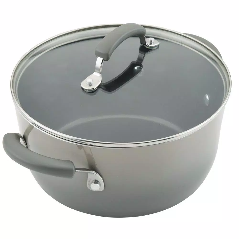 Flash Sale โจ Rachael Ray 19-Piece Sea Salt Gray Nonstick Cookware Set With Containers ๐ 4 Flash Sale โจ Rachael Ray 19-Piece Sea Salt Gray Nonstick Cookware Set With Containers ๐ - Image 4