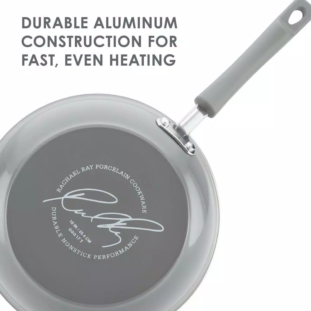 Flash Sale โจ Rachael Ray 19-Piece Sea Salt Gray Nonstick Cookware Set With Containers ๐ 7 Flash Sale โจ Rachael Ray 19-Piece Sea Salt Gray Nonstick Cookware Set With Containers ๐ - Image 7