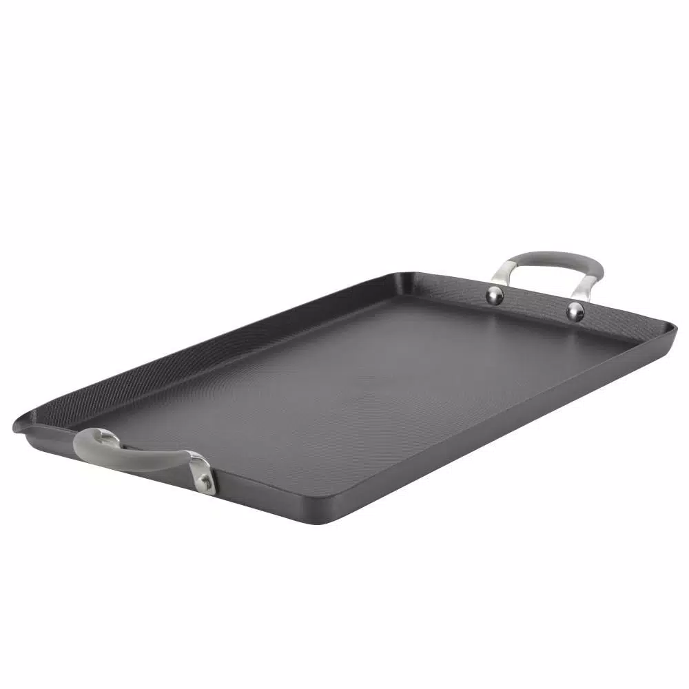Outlet π― Circulon Elementum Hard-Anodized Nonstick Double Burner Griddle, 10-Inch X 18-Inch, Oyster Gray βοΈ 1 Outlet π― Circulon Elementum Hard-Anodized Nonstick Double Burner Griddle, 10-Inch X 18-Inch, Oyster Gray βοΈ