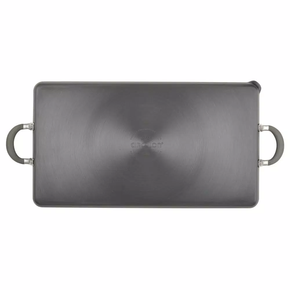 Outlet π― Circulon Elementum Hard-Anodized Nonstick Double Burner Griddle, 10-Inch X 18-Inch, Oyster Gray βοΈ 3 Outlet π― Circulon Elementum Hard-Anodized Nonstick Double Burner Griddle, 10-Inch X 18-Inch, Oyster Gray βοΈ - Image 3