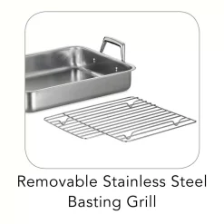 Promo 🤩 Tramontina Gourmet Prima 5 Qt. Stainless Steel Roasting Pan 🎉 -Cheap Cookware Shop unnamed file 53